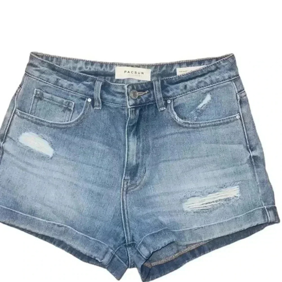 PAC SUN JEAN SHORTS - Picture 2 of 6